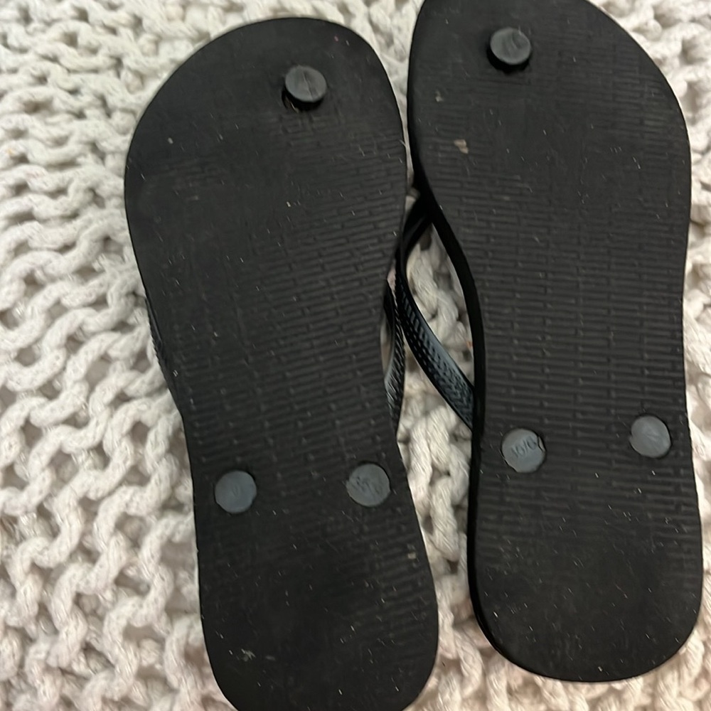 Havaiana black rubber flip flops - Picture 4 of 4